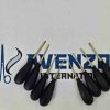 Dental professional holding Bein root elevator featuring gold tip and ergonomic black handle
